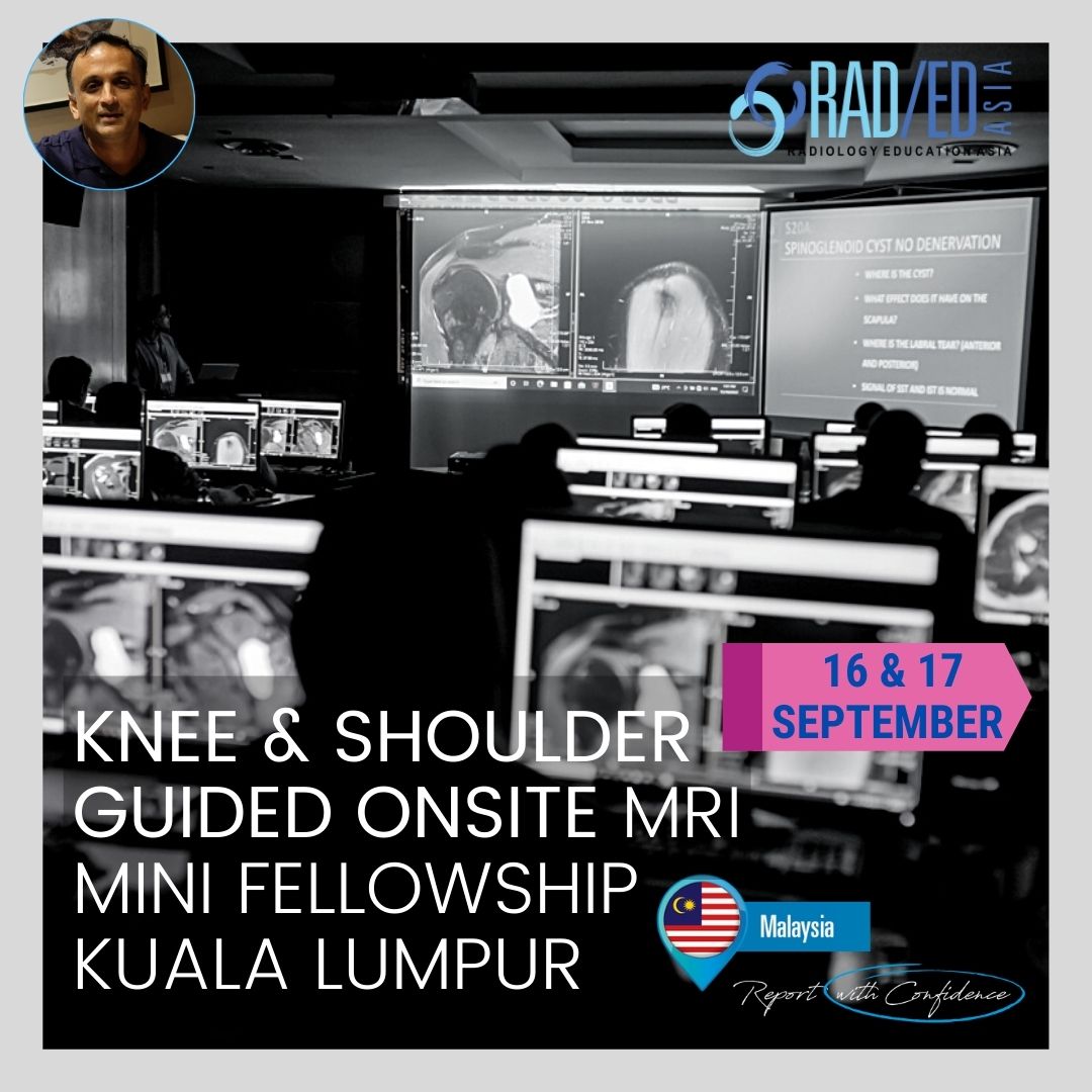 knee Shoulder msk mri radiology workshop conference course