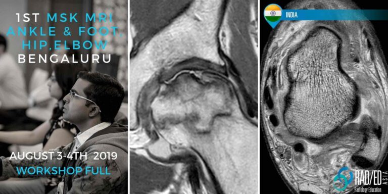 radiology conference bangalore india mri fellowship hip ankle elbow radedasia