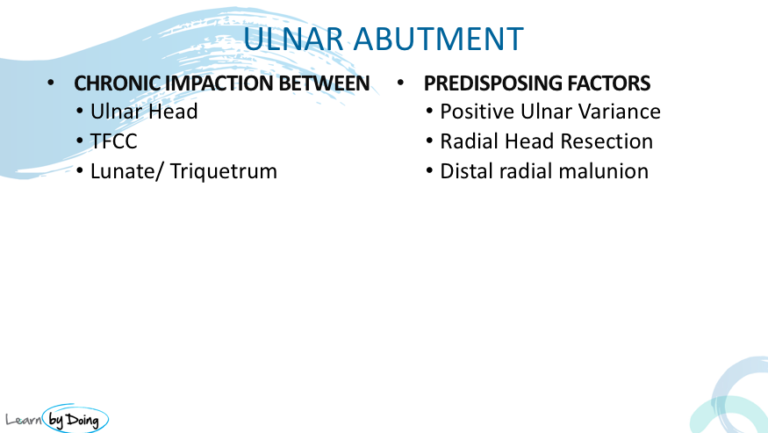 mri wrist ulnar variance impaction radiology education asia