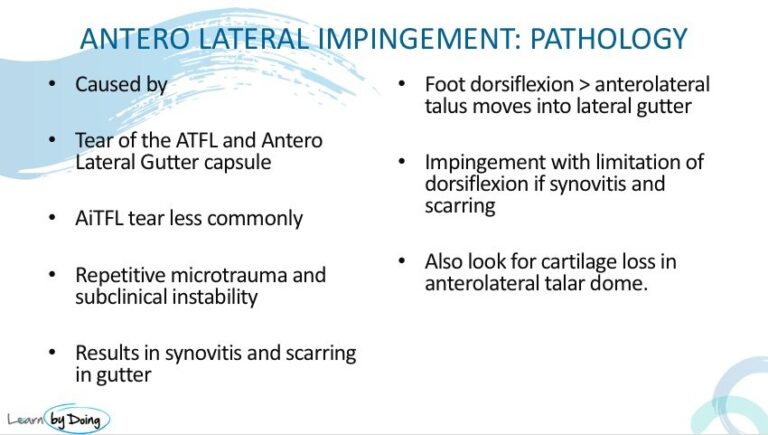 ankle impingement anterolateral pathology mri radiology education asia raded asia