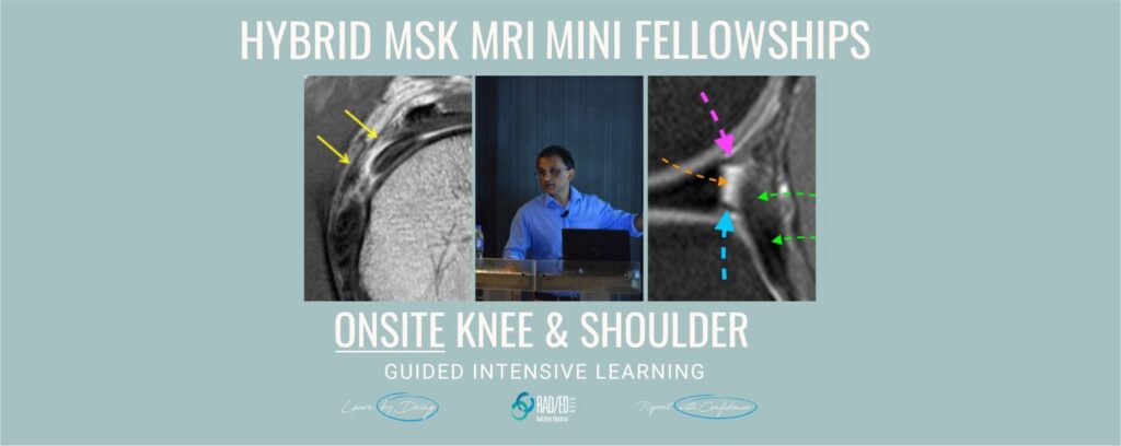 msk radiology conference course mri knee shoulder radedasia