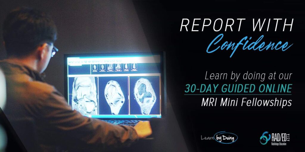 online radiology conference course mri fellowship